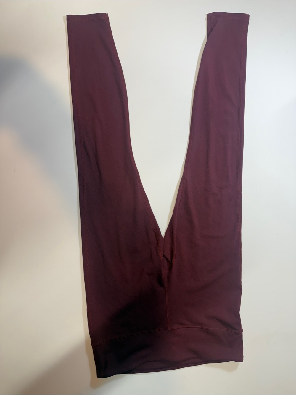 Fabletics High-Rise‎ Maroon Leggings